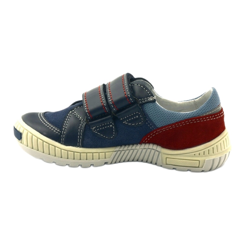 Jungenschuhe mit Klettverschluss Bartek 85585 marineblau rot navy blau 2