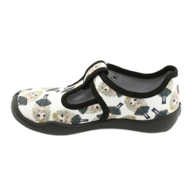 Befado Kinderschuhe blanka Prinzessin 115X007 schwarz ecru 2