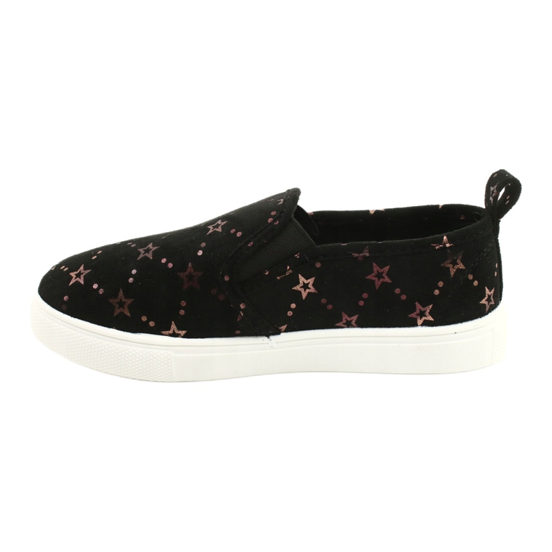 Evento Sport-Slipper aus Wildleder 21DZ26-3931 ['schwarz', 'gold'] schwarz 1