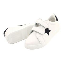 Evento Star News 21DZ26-3932 Klett-Sneaker, weiß 3
