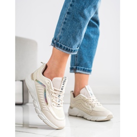 SHELOVET Klassische Turnschuhe beige 1