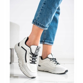 SHELOVET Klassische Turnschuhe weiß schwarz 2