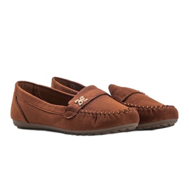 Maryam braune Wildleder-Loafer 1