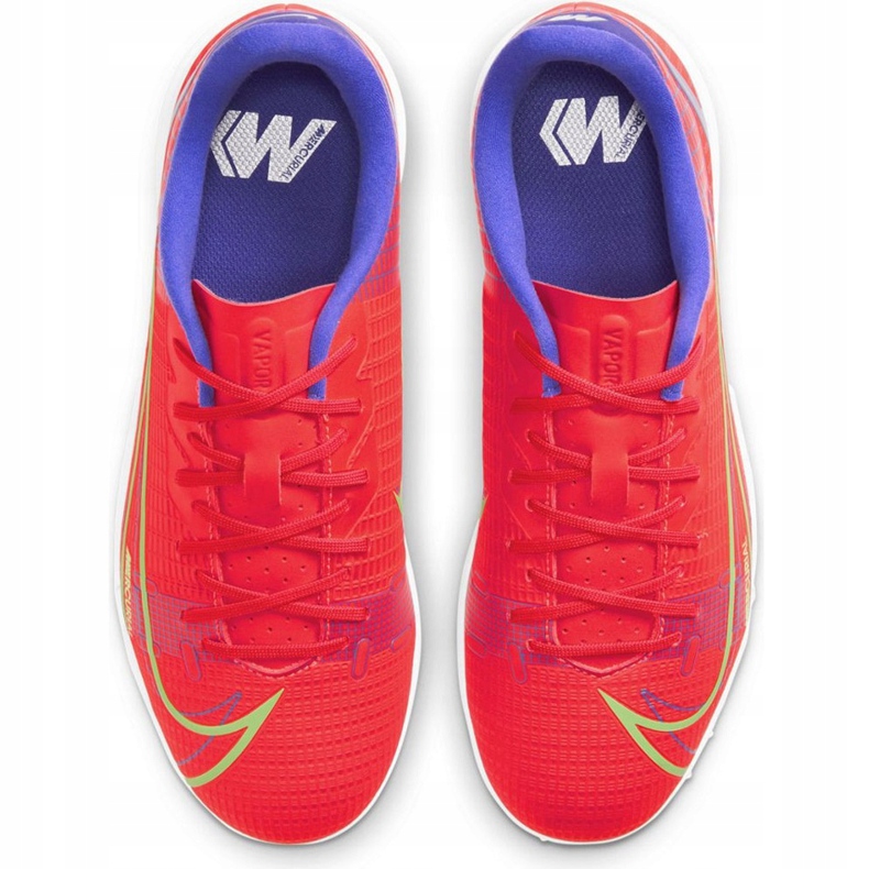 Nike Mercurial Vapor 14 Academy Tf Junior CV0822 600 Fußballschuh rot rot 1