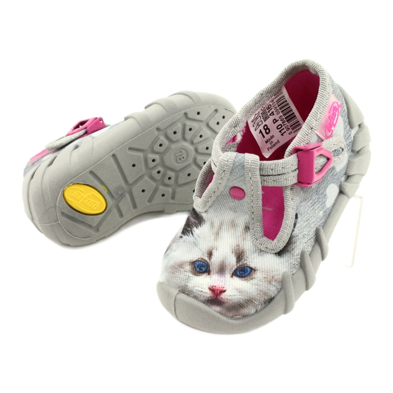 Befado Kinderschuhe 110P416 grau 4