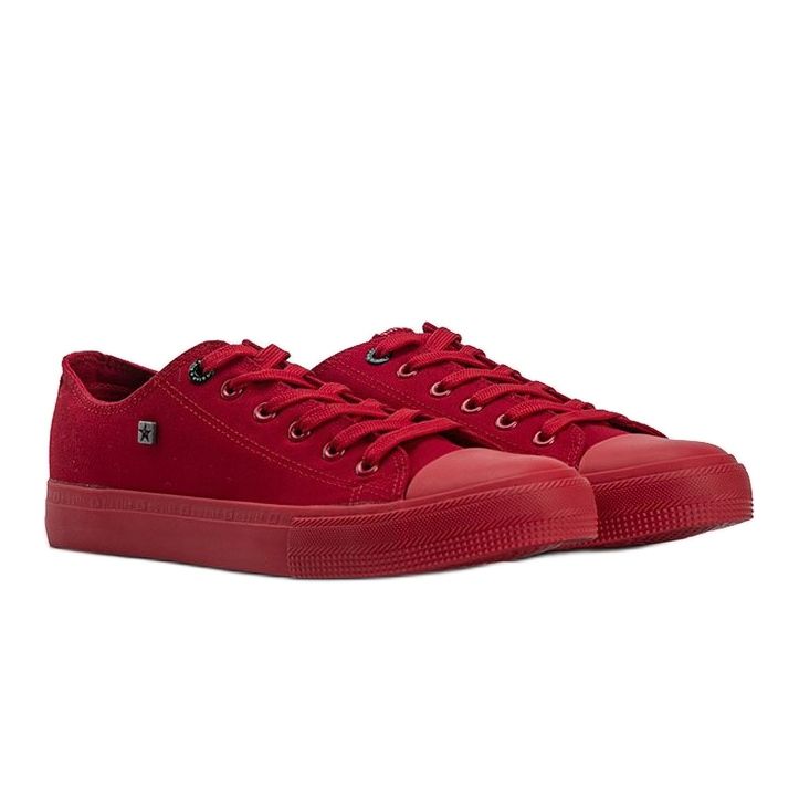Big Star rote Yosef Herren-Sneakers 1