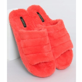 Orange X8130 Orange Damenhausschuhe mit Gummizug 1