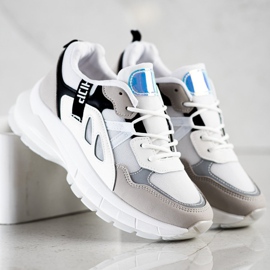 SHELOVET Sneakers auf der Plattform mit Mesh mehrfarbig 2