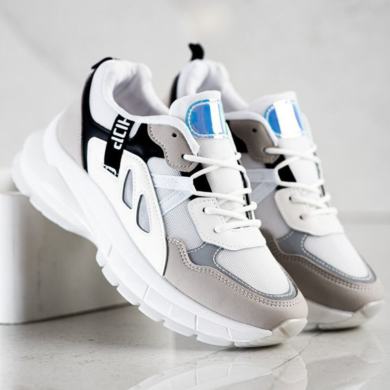 SHELOVET Sneakers auf der Plattform mit Mesh mehrfarbig 2