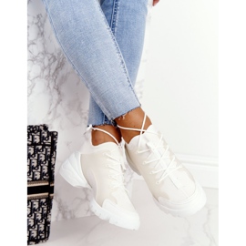 Damen Sportschuhe Sneakers Weiß Born This Way 1