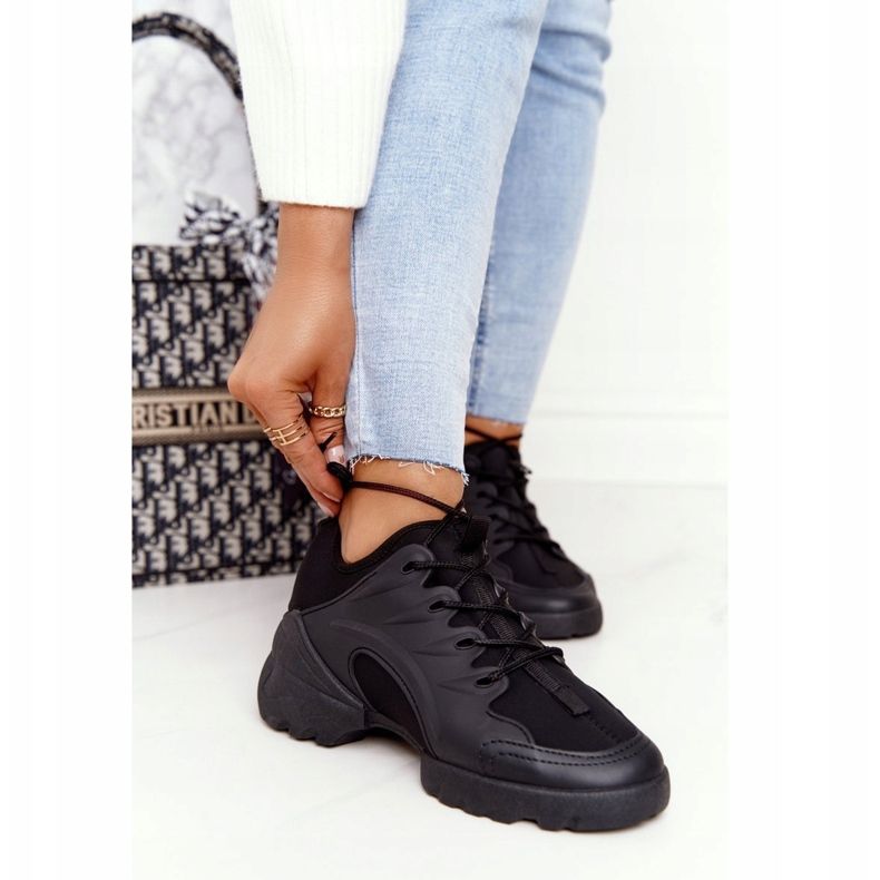 PS1 Damen Sportschuhe Sneakers Schwarz Born This Way 1