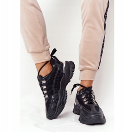 PS1 Damen-Sneaker auf großer Sohle Good Mood schwarz 1