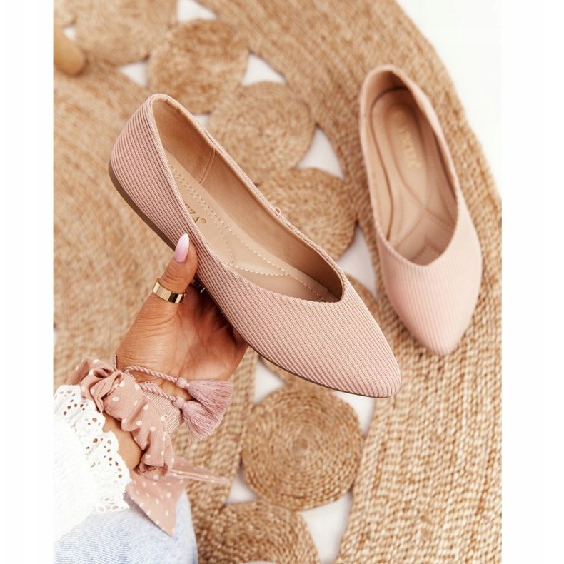 Zarte Ballerina In Spitz Vinceza 2187 Pink rosa 1