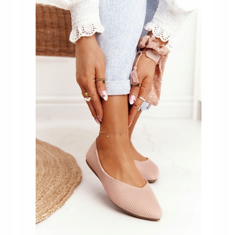 Zarte Ballerina In Spitz Vinceza 2187 Pink rosa 2