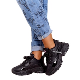 Evento Sport-Damen-Sneaker News 21SP26-3925 schwarz 2