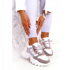 News Frauen Sportschuhe Sneaker 21SP26-3973 Weiß 1