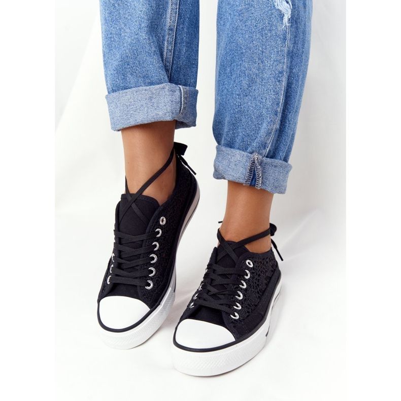 FB2 Schwarze Candice Sneakers für Damen 2