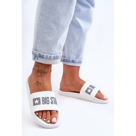 Damen Hausschuhe Big Star FF274A199 Weiß 2