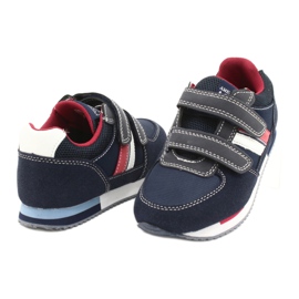 American Club Dunkelblaue Kinderschuhe RH24 3