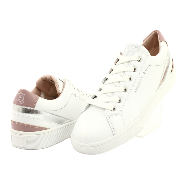 American Club RH12 weiße Sportschuhe 3