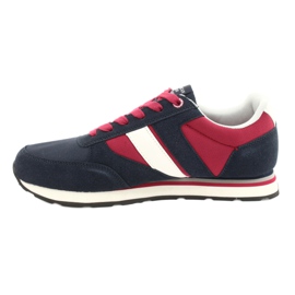 American Club RH14 Herren Sportschuhe weiß rot navy blau 1