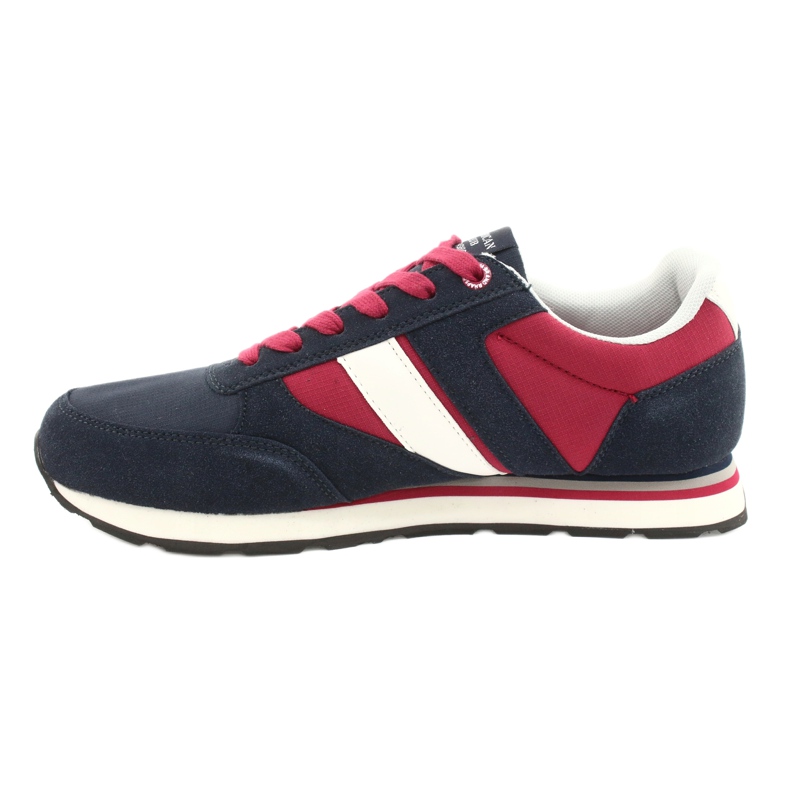 American Club RH14 Herren Sportschuhe weiß rot marineblau 1