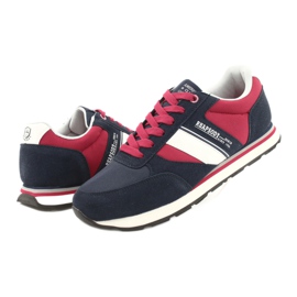 American Club RH14 Herren Sportschuhe weiß rot marineblau 3