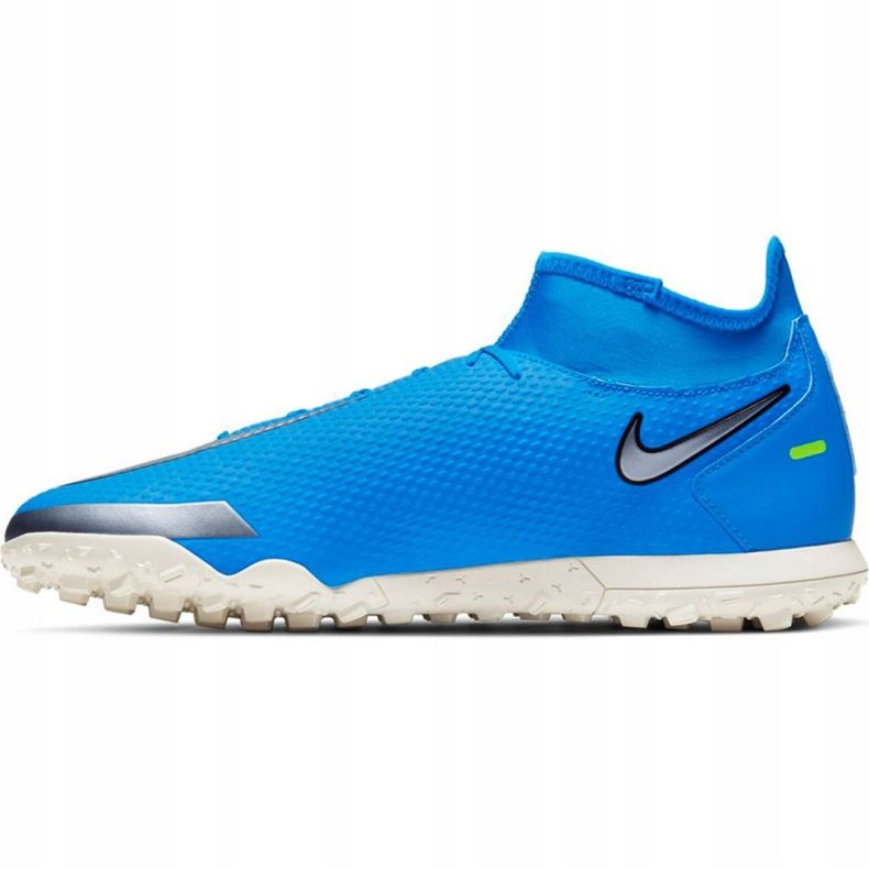 Nike Phantom Gt Club Df Tf M CW6670 400 Fußballschuh blau blau 1