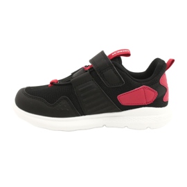 Sportschuhe mit Lederdecksohle American Club AA06 schwarz 1