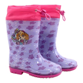 American Club Amerikanische Lavendel Gummistiefel SKYE KAL04 lila rosa 3
