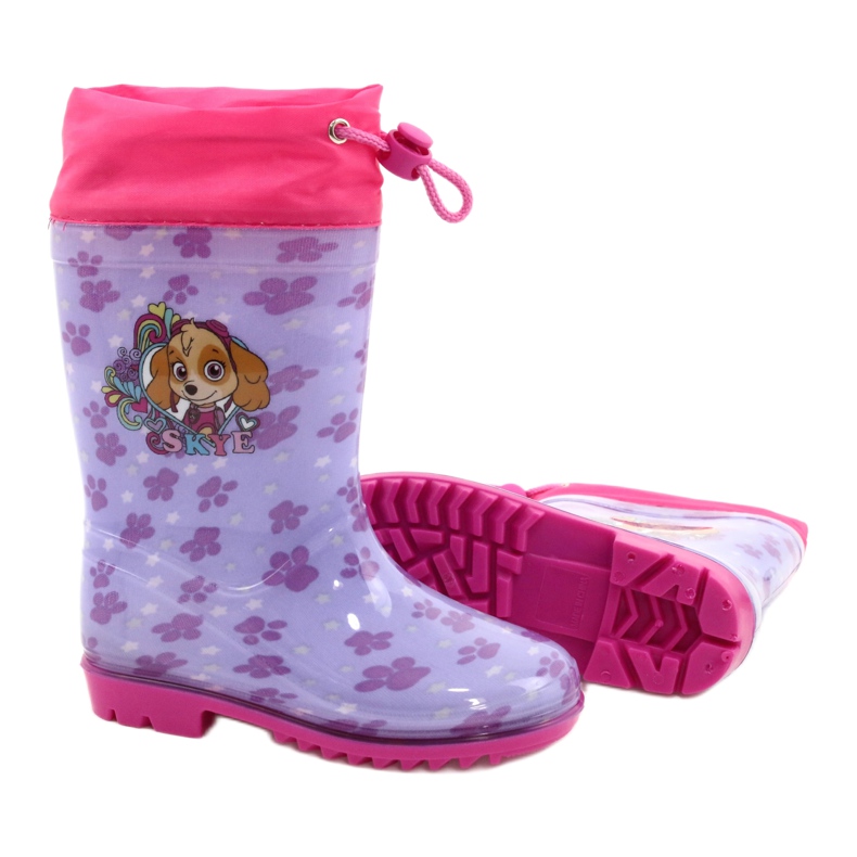 American Club Amerikanische Lavendel Gummistiefel SKYE KAL04 lila rosa 4