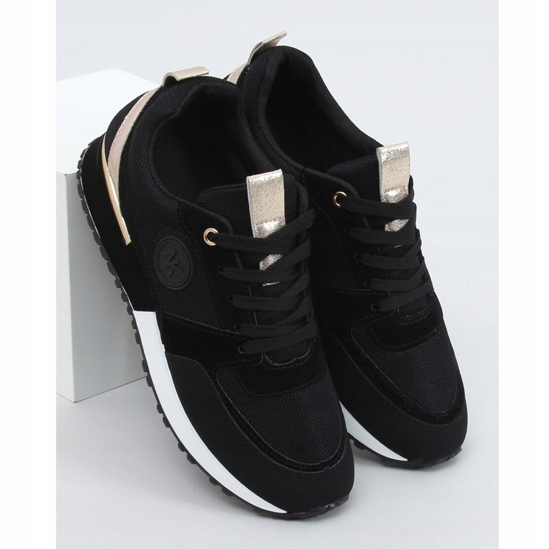 Schwarz TCYR-55 Schwarze Sportschuhe 1