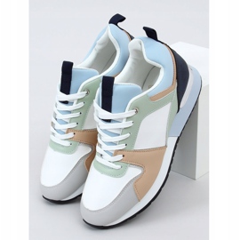 Mehrfarbige Sportschuhe B0-671 Blau 1