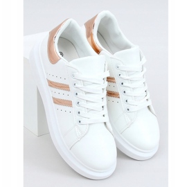 Weiße Damen Sneaker VL139P Champagner 1