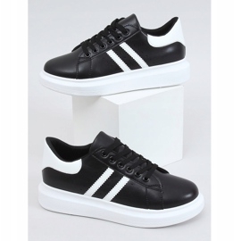 Schwarze Damen Sneaker VL139P SCHWARZ / WEISS weiß 1