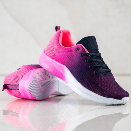 Bona Sneaker mit Ombre-Effekt violett navy blau rosa 1