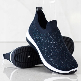Renda Slip-on-Sneaker für den Frühling marineblau 1