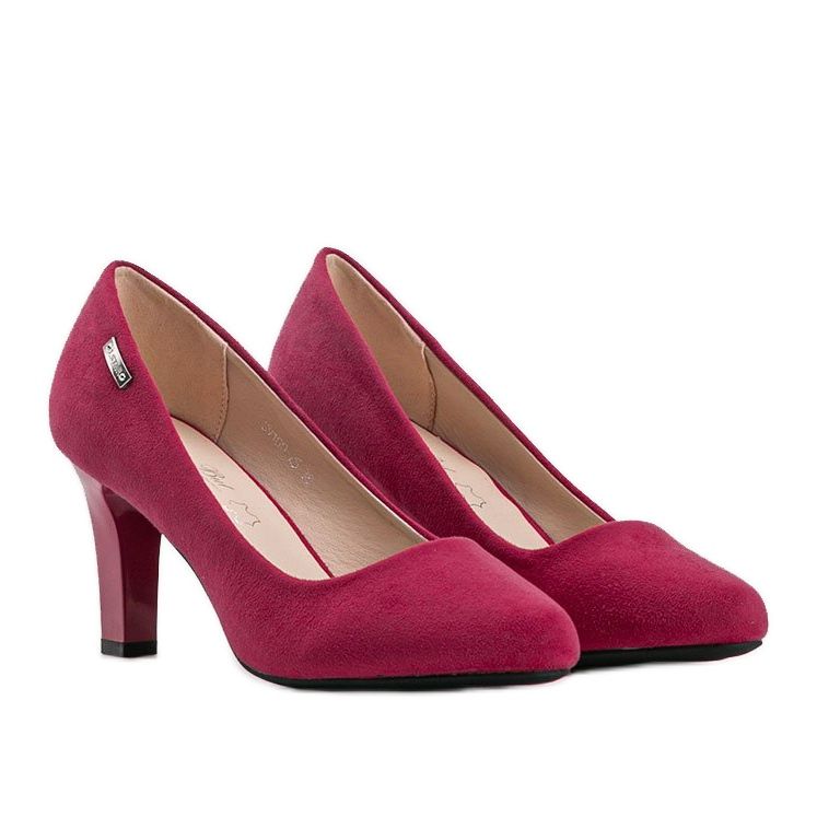 Pinke Pumps auf einem Calista-Stilettoabsatz rosa 1