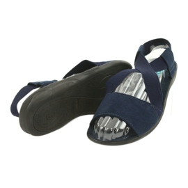 Adanex Damensandalen Marineblau 2