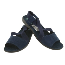 Adanex Damensandalen Marineblau 3