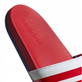 Adidas Adilette Comfort M EG1853 Hausschuhe weiß rot 4