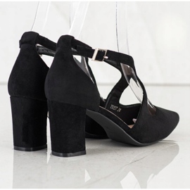 Elegante Sergio Leone Pumps schwarz 1