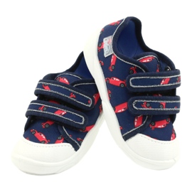 Befado Kinderschuhe 907P133 rot marineblau 4