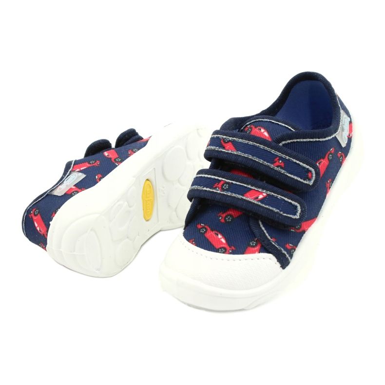 Befado Kinderschuhe 907P133 rot navy blau 3