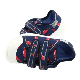 Befado Kinderschuhe 907P133 rot marineblau 5