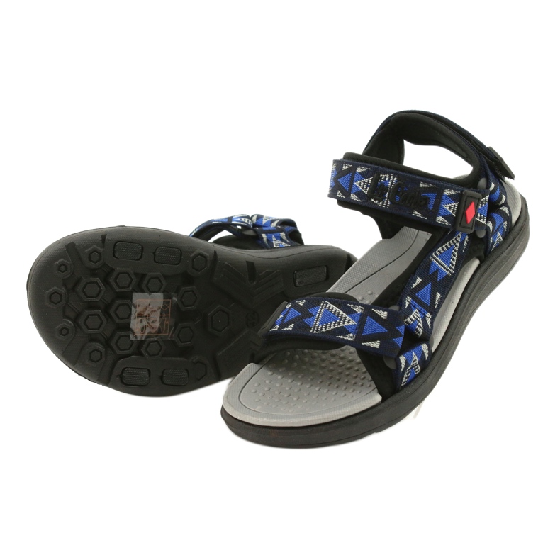 Lee Cooper Kindersandalen Schaumeinsatz 20S-TS-037-1 Schwarz/Blau 2