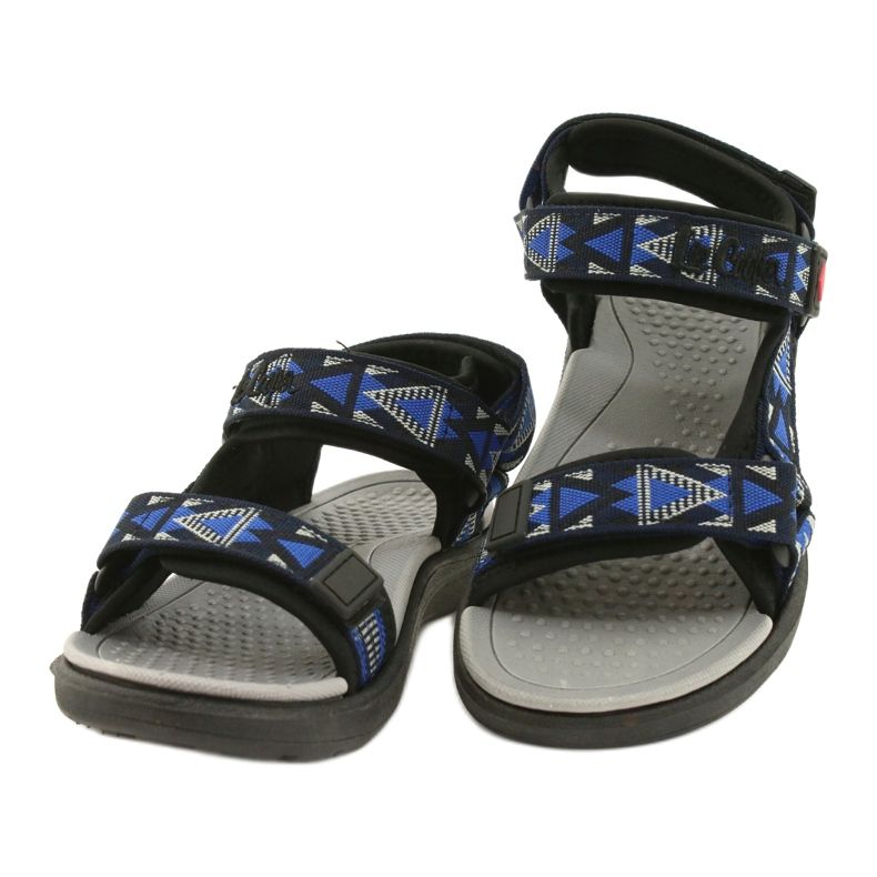 Lee Cooper Kindersandalen Schaumeinsatz 20S-TS-037-1 Schwarz/Blau 1