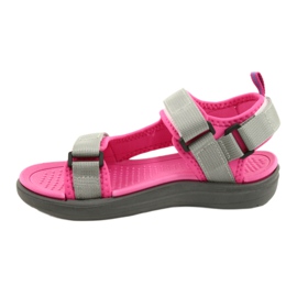 Sandalen Mädchenschuhe Lee Cooper 20S-TS-031 Schaumstoffeinlage rosa grau 1