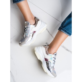 SHELOVET Sport Fashion bunte Turnschuhe mehrfarbig 2