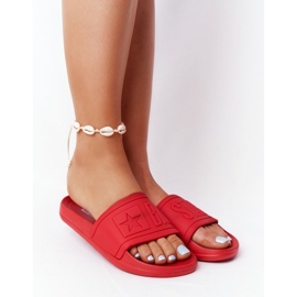 Damen Hausschuhe Big Star Rot DD274A270 2